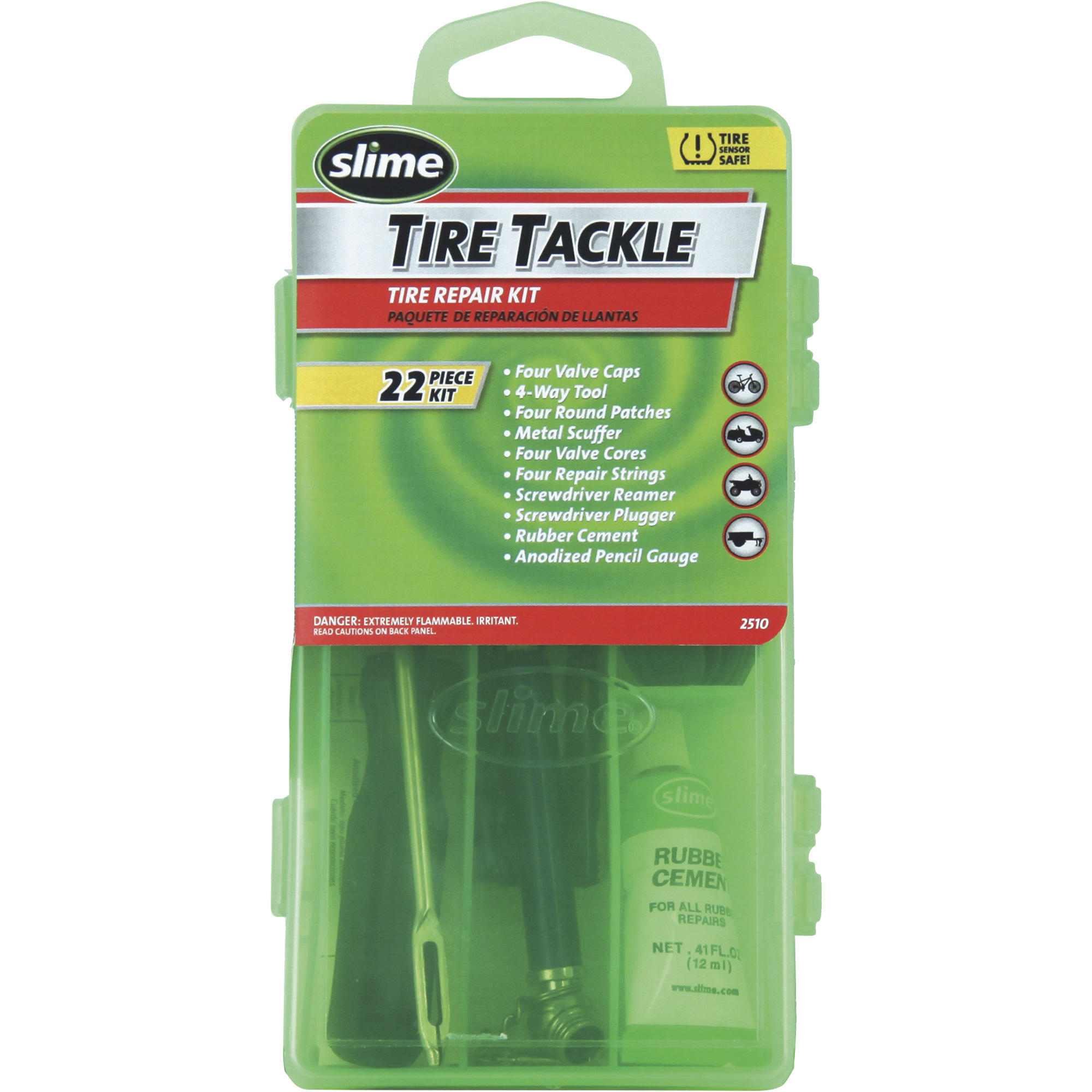 Slime Tire Tackle Set —22Pc., Model SLS02510 Northern Tool